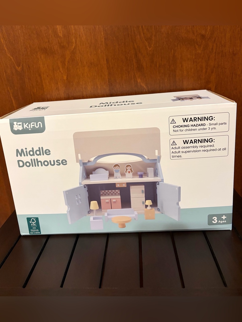 New Wooden Dollhouse